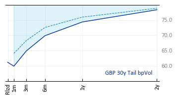 GBP 30y Tail bpVol